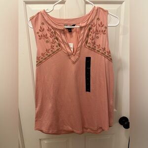 Pink Banana Republic sleeveless shirt